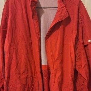 Cherokee Red Windbreaker Jacket Women's Size 2X